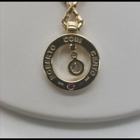 ROBERTO COIN CENTO NECKLACE NEW WITH BOX - Picture 4 of 4